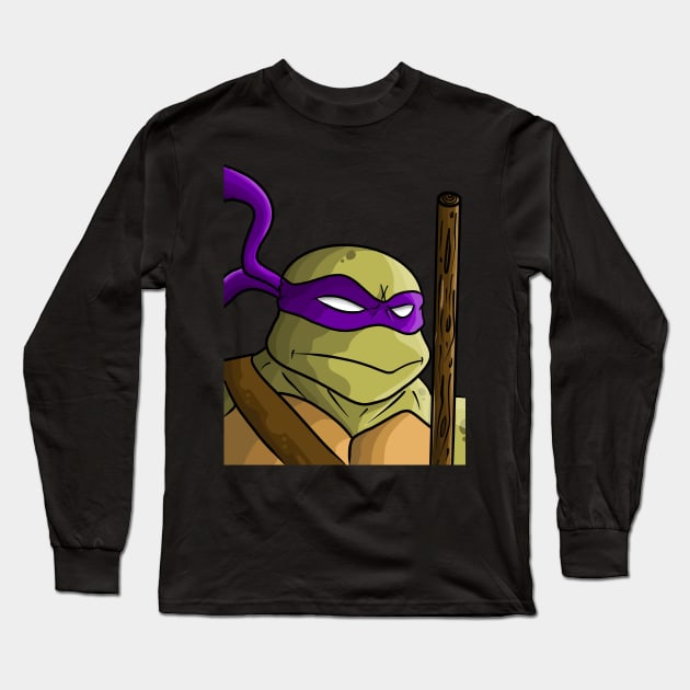 Donnie Long Sleeve T-Shirt by JeremyBrownArt 